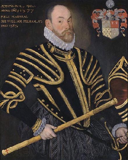 Hieronimo Custodis Field Marshal Sir William Pelham, Lord Justice of Ireland Spain oil painting art